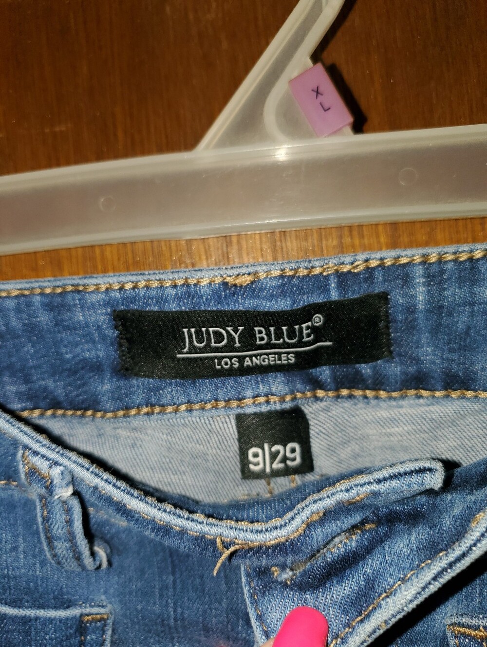 Judy Blue Button Fly Skinny Jeans Sz 9 29 - Picture 2 of 3
